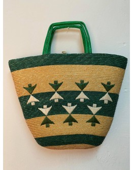 Vintage straw bag