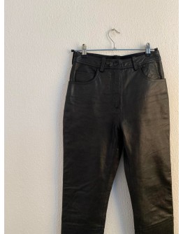 Vintage δερμάτινο παντελόνι XS