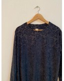 Vintage top with velvet details M-L