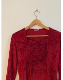 Vintage velvet top M