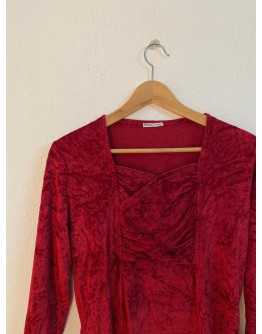 Vintage velvet top M