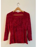 Vintage velvet top M