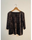 Vintage velvet top M-L