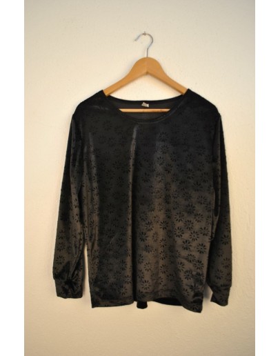 Vintage velvet top M
