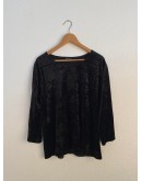 Vintage velvet top M