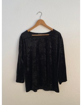 Vintage velvet top M