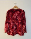 Vintage velvet top M-L