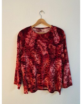 Vintage velvet top M-L