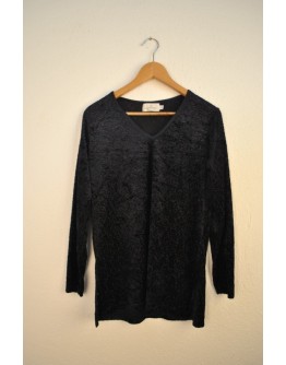 Vintage velvet top M-L