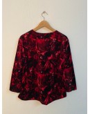 Vintage velvet top M-L