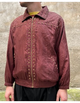 Vintage μεταξωτό καλοκαιρινό jacket M-L