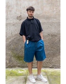 Vintage unisex τζιν βερμούδα L