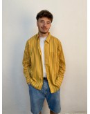 Vintage unisex ριγέ πουκάμισο