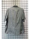Vintage unisex ριγέ πουκάμισο M
