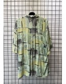 Vintage unisex εμπριμέ πουκάμισο XL