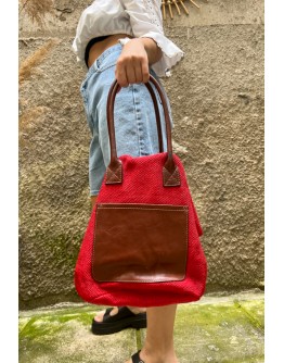 Vintage straw bag