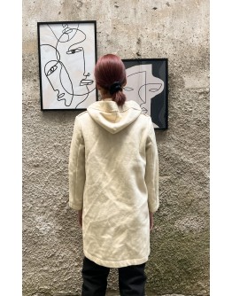 Vintage 90's woolen coat XS
