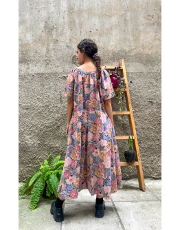 Vintage 80's floral dress