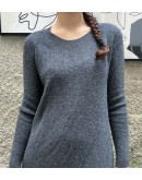 Vintage woolen dress L