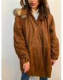 Vintage leather jacket L