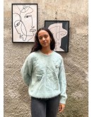 Vintage woolen knitted sweater S