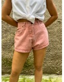 Vintage pink denim shorts Μ