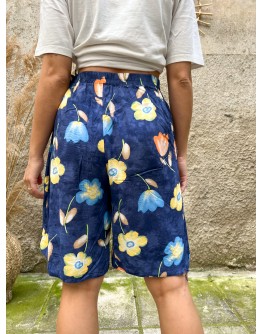 Vintage floral shorts L
