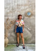 Vintage denim shorts S