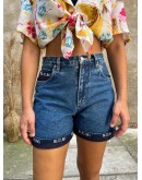Vintage denim shorts S