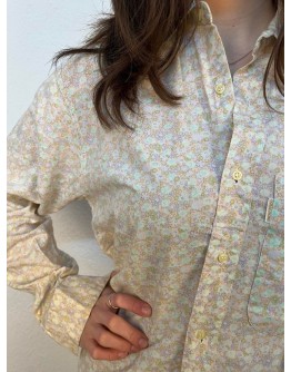 Vintage floral shirt XL