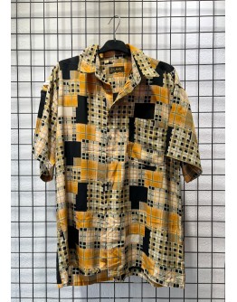 Vintage unisex εμπριμέ πουκάμισο L