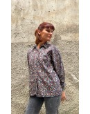 Vintage floral shirt L