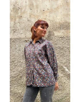 Vintage floral shirt L