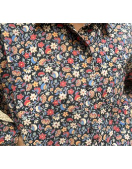 Vintage floral shirt L
