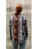Vintage printed shirt M