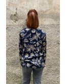 Vintage printed shirt M