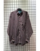 Vintage unisex εμπριμέ πουκάμισο L