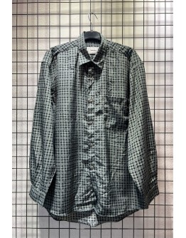 Vintage unisex εμπριμέ πουκάμισο M