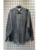 Vintage unisex εμπριμέ πουκάμισο L