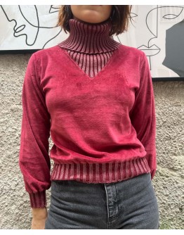 Vintage velvet top S