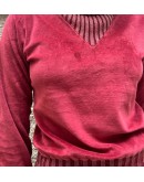 Vintage velvet top S