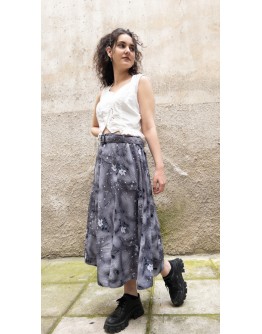 Vintage floral skirt XL
