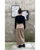 Vintage velvet skirt S-M