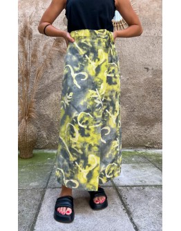 Vintage printed skirt ΧL