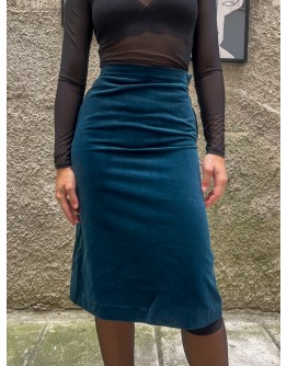 Vintage velvet skirt XS