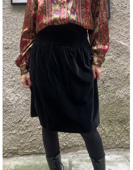 Vintage velvet skirt S
