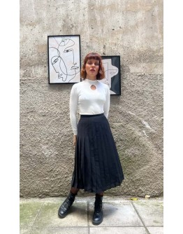 Vintage woolen skirt S