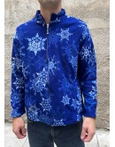 Vintage unisex φλις ζακέτα S