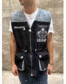 Vintage unisex φλις γιλέκο M