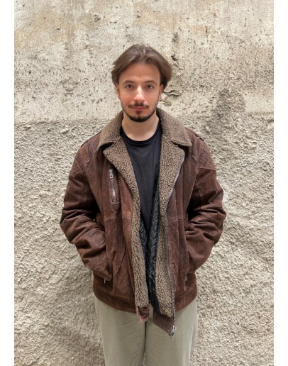 Vintage unisex δερμάτινο jacket XL